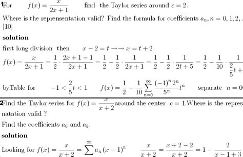 calculus - question about taylor series - Mathematics Stack Exchange