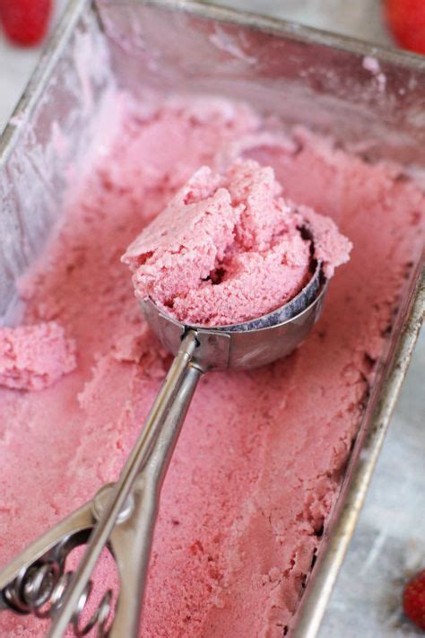 Helado De Yogurt Y Frutillas Fresas El Sabor De Lo Bueno Helado