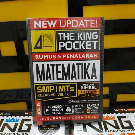 Jual Buku New Update The King Pocket Matematika Smp Mts Shopee Indonesia