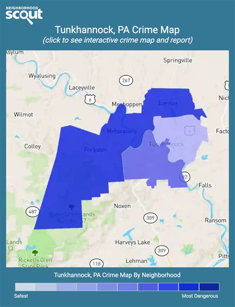 Tunkhannock Crime Rates and Statistics - NeighborhoodScout