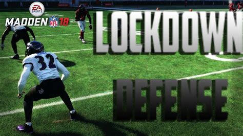 LOCKDOWN DEFENSE IN MADDEN 18 HOW TO SHUT DOWN SPLIT CLOSE Madden