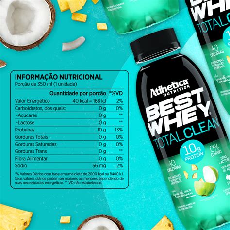 INATIVO Suplemento Alimentar Atlhetica Nutrition Best Whey Rtd Total