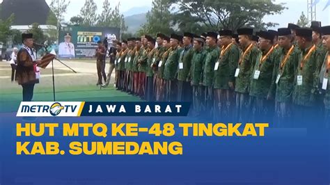 Seluruh Kafilah Di Sumedang Ikuti Pawai Taaruf Youtube