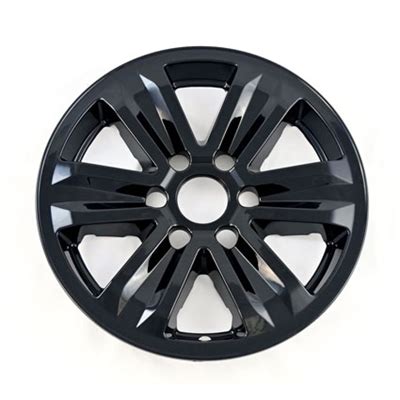 Ford F150 Gloss Black Wheel Covers, 2015, 2016, 2017, 2018, 2019, 2020 ...