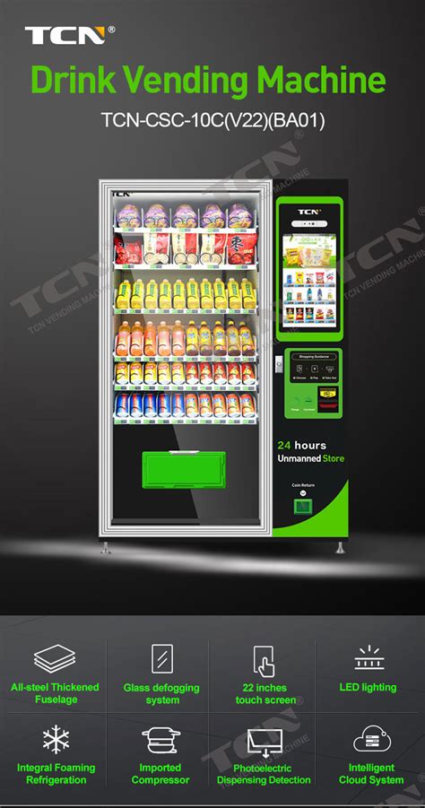 Tcn Ccsc C V Ba New Model Large Capacity Automatic Snack Drink