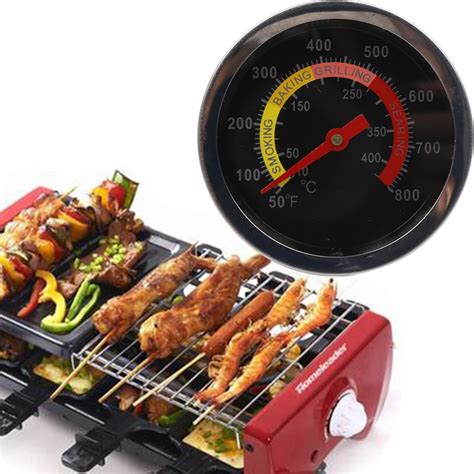 Rvs Bbq Roker Grill Thermometer Temperatuurmeter Grandado