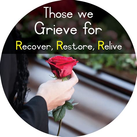 Those we Grieve for. Recover, Restore, Relive
