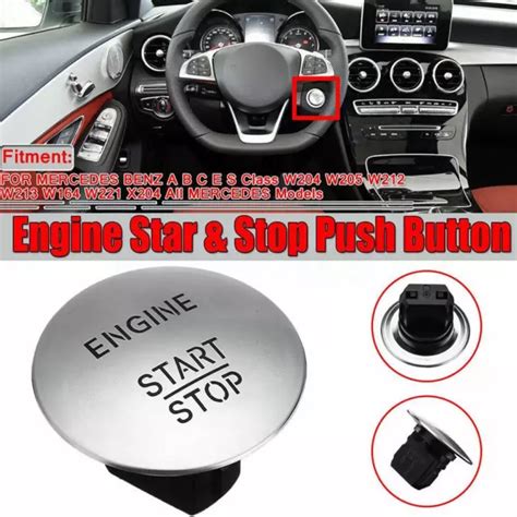 For Mercedes Ben Z Engine Start Stop Push To Go Button Switch Keyless