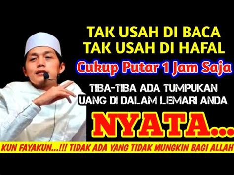 MUSTAHIL MISKIN JIKA ANDA MENDENGARKAN AYAT INI DOA NABI SULAIMAN DOA