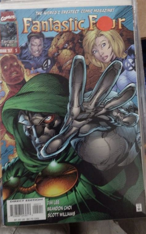 Fantastic Four Marvel Disney Jim Lee Heroes Reborn Doctor Doom