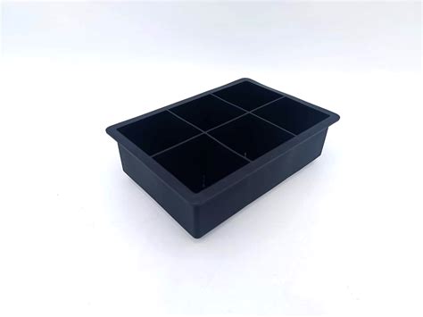 ICE TRAY CUBE, BLACK, LARGE | Wild Eye Designs