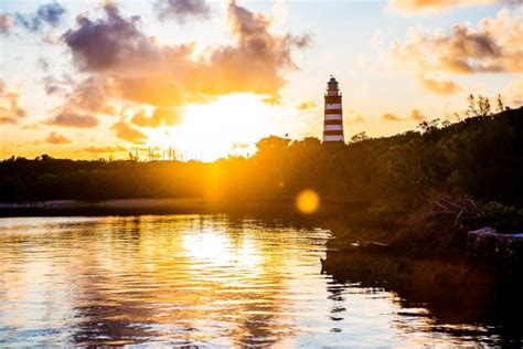 Sunrise Over The Historic Elbow Cay Lighthouse