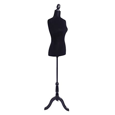 Knocbel Female Dress Form Pinnable Mannequin Body Torso Adjustable Up