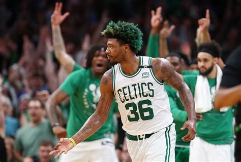 Celtics Marcus Smart Questionable For Game Vs Heat With Foot Injury