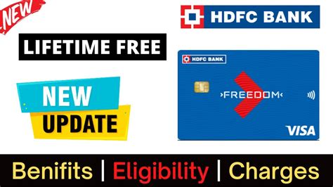 HDFC New Freedom Credit Card Full Details Benefits And Eligibility