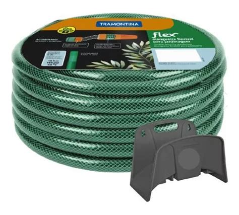 Mangueira Laranja 15mts Super Flex Tramontina Kit Completo MercadoLivre