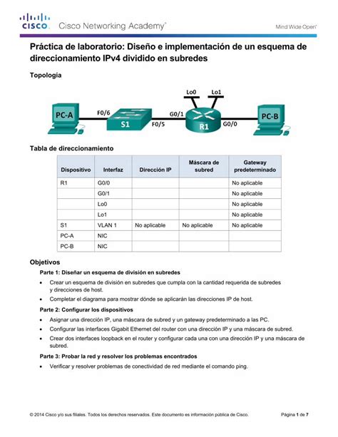 Pdf Pr Ctica De Laboratorio Dise O E Implementaci N De Un Lab