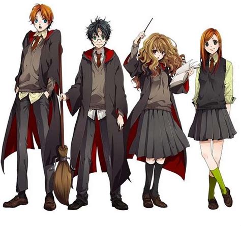 Harry Potter Ron Hermione y Ginny rompecabezas en línea