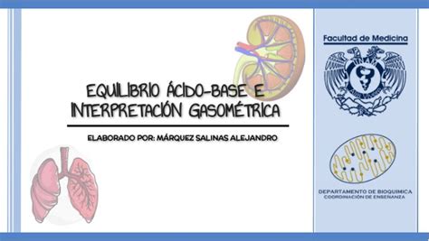 Equilibrio Cido Base E Interpretaci N Gasom Trica