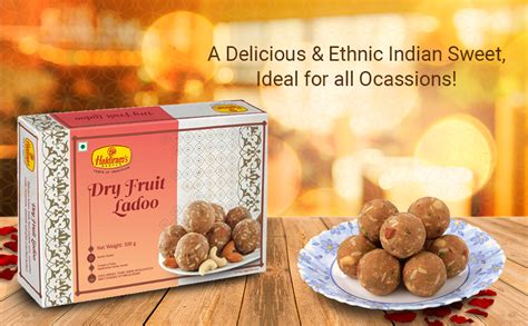 Haldiram S Nagpur Dry Fruit Ladoo Grams Amazon In Grocery