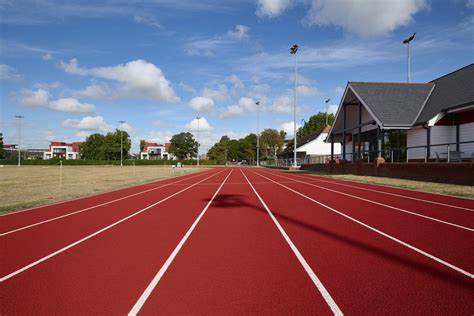 Colchester Garrison Athletics Stadium, Colchester - Polytan