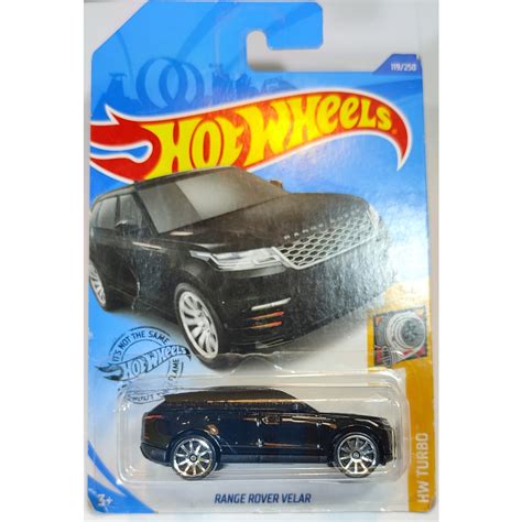 HOT WHEELS Range Rover Velar Preta HW TURBO MATTEL Shopee Brasil