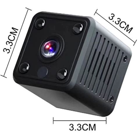 Camera Espion K Hd Mini Camera Surveillance Wifi Interieur Longue