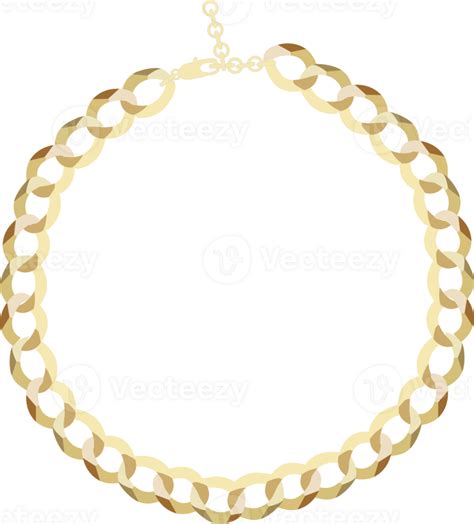 Gold Chain Necklace Png 33164791 Png