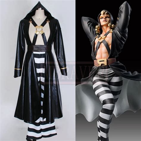 Jojo S Bizarre Adventure Golden Wind Risotto Nero Cosplay Costume Halloween Uniform Outfit