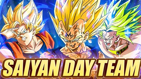 Who Will Be Next Full Saiyan Day Units Team Vs The Red Zone Dokkan