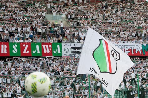 Legia Warszawa Stadium Editorial Photo Image Of Fans 77604706