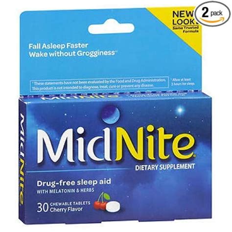 Midnight Sleep Aid Size 30ct Midnight Sleep Aid 30ct, MidNite Sleep Aid ...