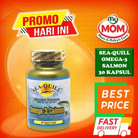 Jual Sea Quill Omega Salmon Isi S Sea Quill Seaquill Minyak