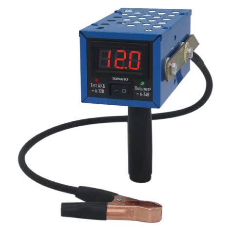 Вилка нагрузочная (6/12В.) до 190 А/ч. ("ВИН-101") ("TOP AUTO" С ...