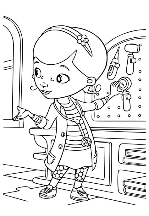 Doc Mcstuffins Printables Coloring Pages