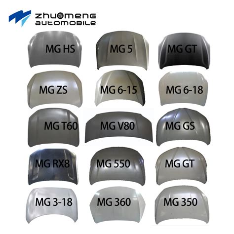 China SAIC MG MAXUS ALL RANGE CAR AUTO parts HOOD MG3 MG6 MGGT MG350 ...