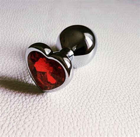 Butt Plug Red Heart Butt Plug Bdsm Sex Toys Butt Plug Anal Etsy