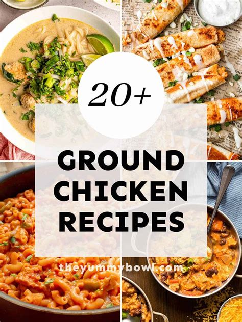 20 Best Ground Chicken Recipes For Easy Weeknight Meals