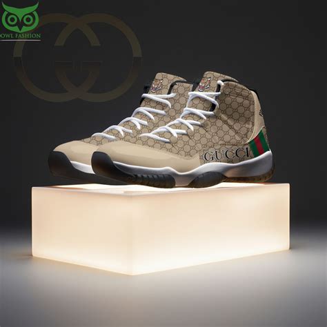 Limited Gucci Tiger Symbol Air Jordan 11 Owl Fashion Shop