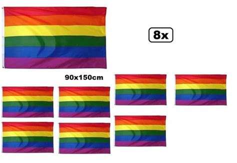 X Regenboog Vlag X Cm Bol