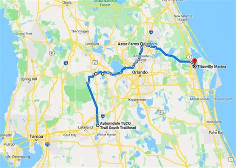 Bike Touring Floridas Coast To Coast Trail Or Half Of It Wanderbeer