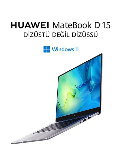 Bilgisayar :: Dizüstü :: HUAWEI MATEBOOK D15 INTEL CORE I3-1115G4 8GB ...