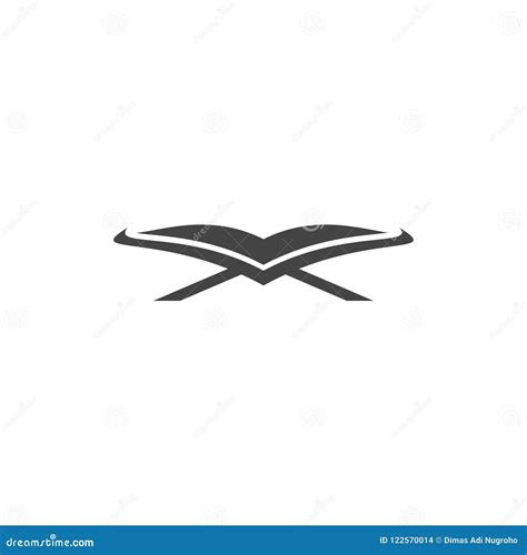 Al Quran Icon Islamic Illustration Logo Royalty Free Stock Image