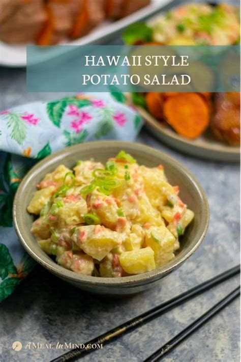 Hawaii Style Potato Salad A Meal In Mind