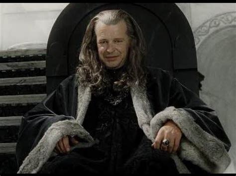 AMA: Hi! I'm Denethor, Steward of Gondor. Ask me anything!