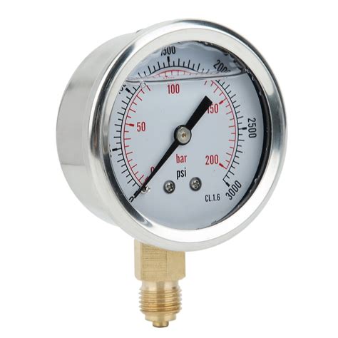 TS PGG604 200bar 1 4BSP Y60 Radial Pressure Gauge For Household