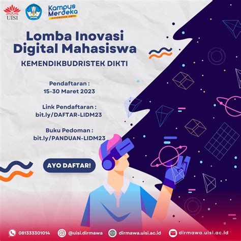 Lomba Inovasi Digital Mahasiswa Lidm Tahun Official Website