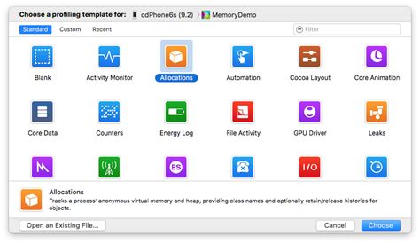 Profiling Xamarin Ios Applications With Instruments Xamarin