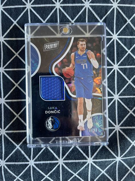 Luka Doncic Patch Numbered Card Hobbies Toys Memorabilia