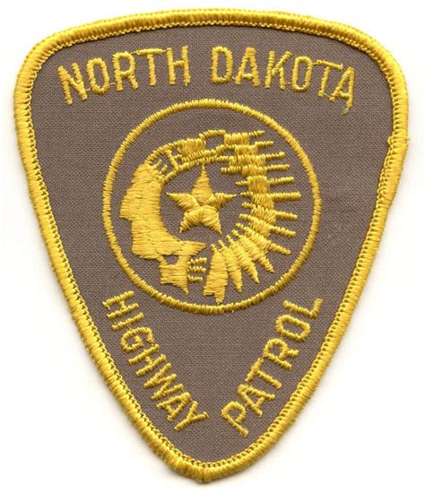 1960s North Dakota Highway Patrol Patch: Flying Tiger Antiques Online Store